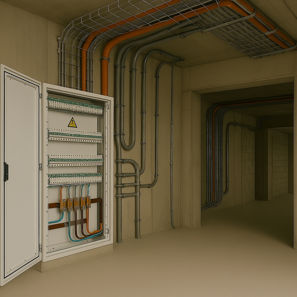 Electrical Fit-Out for Marina Office Tower