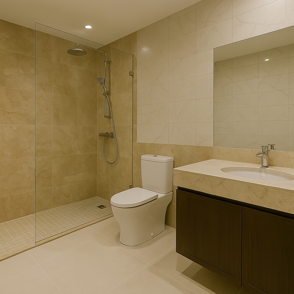 Premium Tiling for Seaview Residence